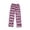 Pink, variant on Work Pants for Men Casual Pants Men's Oversized Fashionable Elastic Loose Pants Casual Home Pants Brushed Plaid Pants M