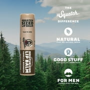 Dr. Squatch Moisturizing Lip Balm, Natural Lip Moisturizer Butter for Men Lip Care, Vanilla Bourbon, 0.25 Oz