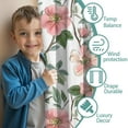 thumbnail image 3 of Blackout Kids Curtains,Pioneer Flower Floral Print Pattern Childrens Insulated Curtains Set Of 2,Bedroom Essentials,Toddler Room Decor 42"x63", 3 of 5