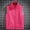 Pink, variant on ZZwxWA 2025 Summer Men's Lightweight Softshell Vest Outerwear Plus Size Windbreaker Sleeveless Jacket with Pockets Summer Saving