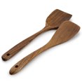 thumbnail image 3 of Elama 6 Piece Acacia Wood Kitchen Utensil Set in Dark Brown, 3 of 4