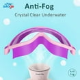 thumbnail image 2 of 2 Pack Anti-Fog Anti-UV Wide View Swimming Goggles for Kids 3-14, 2 of 12