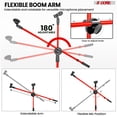 thumbnail image 6 of 5 Core Mic Stand Floor Height Adjustable Tripod Microphone Stands w Extending Telescoping Boom Arm, 6 of 10