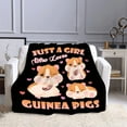 thumbnail image 2 of Yibo Hamster Blanket Flannel Soft and Comfortable Anti-static Bed Sofa Blanket, 2 of 7
