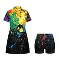 thumbnail image 7 of Psesaysky Colorful Tie Dye Tennis Dress for Women Trendy Golf Dresses with Pockets and Shorts Sleeveless Workout Exercise Outfit Quick Dry 2 Pieces Outfits,XS-2XL, 7 of 7