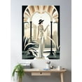thumbnail image 2 of Art Deco Woman 110 Poster Wall Art, Modern Wall Decor For Living Room Bedroom, 8x12 UNFRAMED, 2 of 3