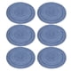 thumbnail image 5 of Manteles individuales de mesa, 6 manteles individuales redondos, manteles individuales redondos trenzados, posavasos de mesa elaborados por expertos Jadeshay A, 5 of 8