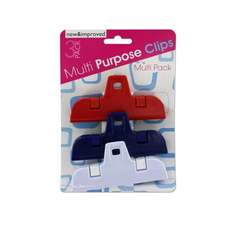 

Bulk Buys HA068-48 Medium Multi-Purpose Clip Set -Pack of 48