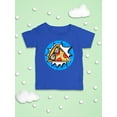 thumbnail image 3 of Comic Style Pizza T-Shirt Infant -Image by Shutterstock,  24 Months, 3 of 4