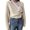 Beige, variant on Vedolay Women's Casual jackets Clothes for Women Double Open Front Casual Jacket Suit with Pocket,Gray One Size