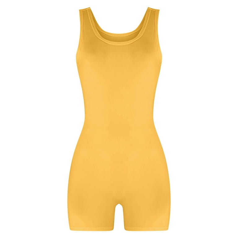 HAOTAGS Women's Jumpsuits Unitard Bodysuits One Piece Shorts