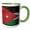 Green/White, variant on 3drose, National Flag of Jordan Painted onto a Brick Wall Jordanian, 15oz Mug
