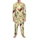 thumbnail image 3 of Balery Wine Pijama para Hombre de Dos Piezas con Manga Larga, Conjunto de Dormir y Descanso Suave con Bolsillos-Medium, 3 of 7
