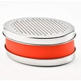 thumbnail image 2 of RUseeN Cheese Grater With Airtight Storage Container, cheese shredder & vegetable grater, Box Grater, Red, 2 of 7