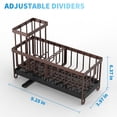 thumbnail image 3 of Soporte de esponja Cisily Brown para fregadero de cocina de acero inoxidable, 3 of 6