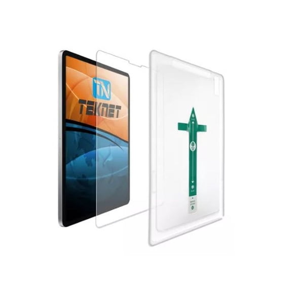 Teknet Protector Vidrio Templado para iPad 11 pulgadas A16 con aplicador