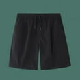 thumbnail image 5 of Caqnni Casual Shorts For Men Casual Outdoor Resistant Fishing Hiking Casual Shorts Classic Loose Fit Work Wear Sports Shorts (A01-Black,XL), 5 of 5