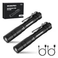 thumbnail image 1 of Flashlight WORKPRO - Lápiz recargable (300 lm, 2 unidades), color negro, 1 of 7
