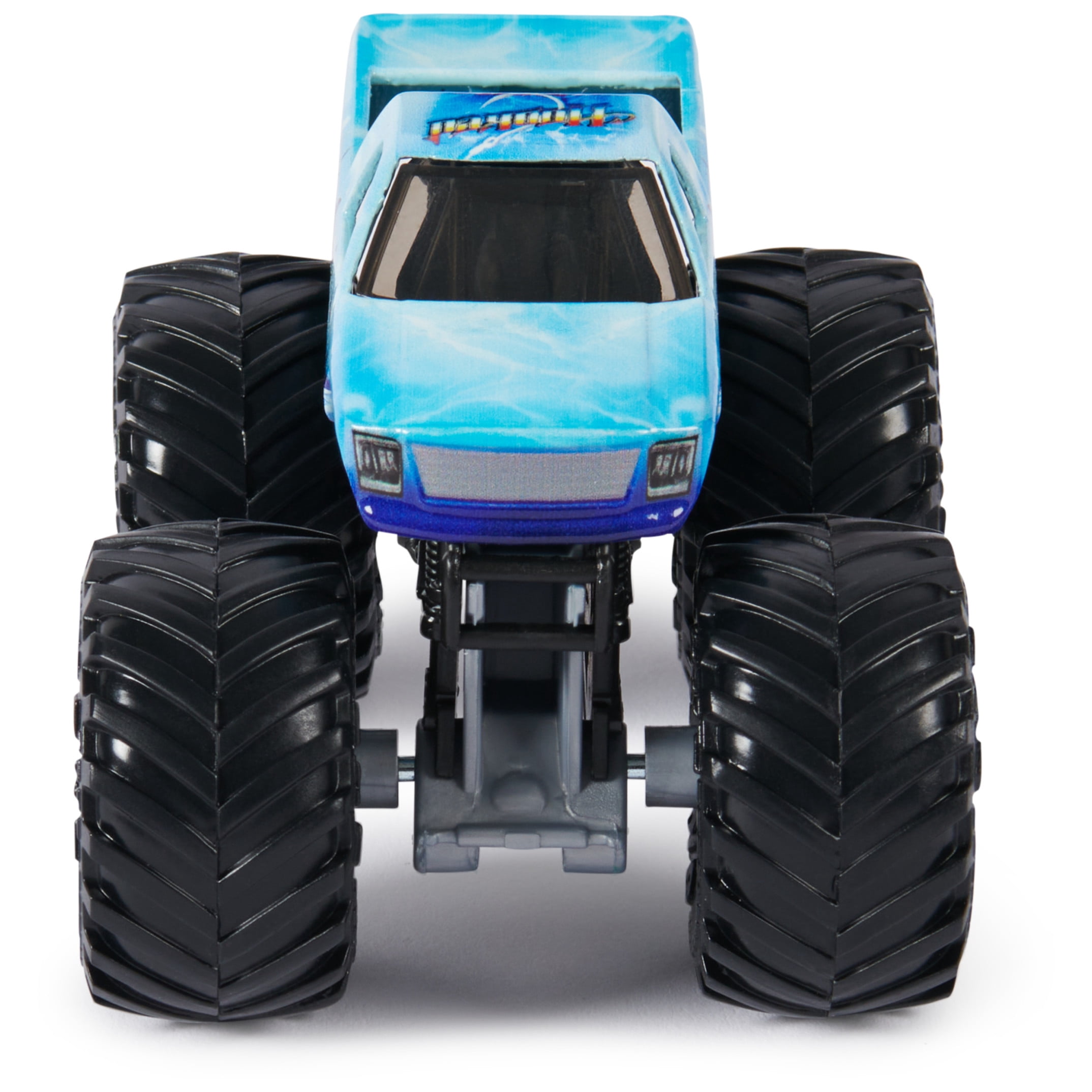Monster Jam, Official Megalodon Vs. Hooked Die-Cast Monster Trucks, 1:64 Scale, Kids Toys for Boys Ages 3 and up