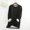 Z-152Black, variant on Women's Casual Top Thick Warm Long Sleeve Round Neck Solid Color Plush Lined Comfortable Tee For Winter Daily Wear,Black,M