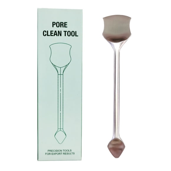 Yeacher Stainless Steel Pore Clean Tool Blackhead Pimple Acne Pustule Face Cleaning Tool Makeup Remover Tool
