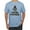 Light Blue, variant on Cat I Am Your Father Cat Lover Men's Graphic T-Shirt, Forest Green, 3X-Large