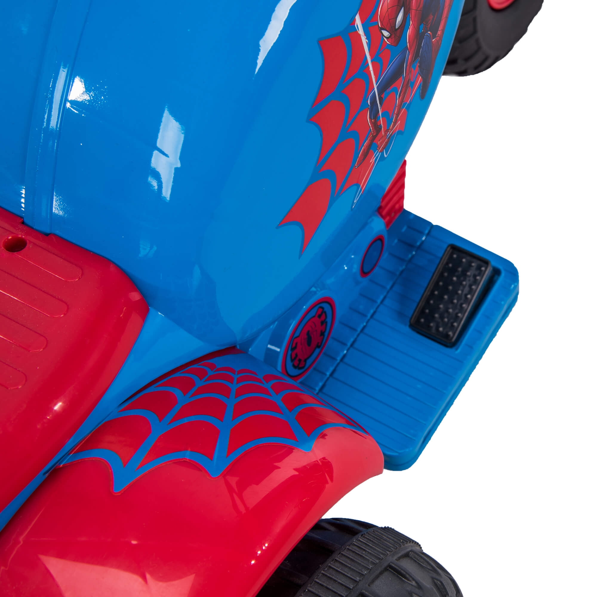 spider man battery powered motorcycle trike