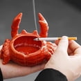 thumbnail image 3 of Auaoalay Crab Ashtrays for Cigarettes Cute Ash Tray for Home and Outdoor C95, 3 of 3