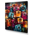 thumbnail image 2 of Designart "Colorful Cameras In Pop Art Style" Pop Art Wall Decor, 2 of 7