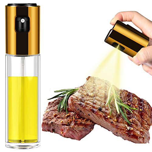 Oil Spray Bottle Versatile Glass for Salad Oil Sprayer for Cooking 100 ml Olive Oil Spray Bottle Kitchen Baking BBQ 1pcs Roasting