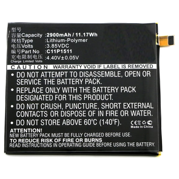 Batteries N Accessories BNA-WB-P3084 Cell Phone Battery - Li-Pol, 3.85V, 2900 mAh, Ultra High Capacity Battery - Replacement for Asus 0B200-02000500 Battery