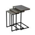thumbnail image 1 of Modern Home End Tables, Stacking Tables, Set of 3 Nesting Tables, 1 of 6
