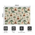 thumbnail image 5 of Beige Dinosaurs Volcanoes Pattern Door Rugs,Washable Non Slip Door Mats Indoor,Decorative Door Mats,Entry Mat Indoor for Entrance,Bedroom,Kitchen,Bathroom,16"x24", 5 of 6