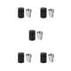 thumbnail image 2 of Monstrate 4 Pieces/Set Camping Water Cups Picnicking Office Mugs Sleeve with Cup Hotel Tableware Wine Drink Steel Stainless Beverage Type2 NO2, 2 of 6