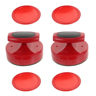 1 Set of Ice Hockey Paddles Air Hockey Pusher Replacement Air Hockey Pucks