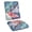 Blue_ColorLeaf, variant on 2Pcs/Set 1Pc Back Cushion and 1Pc Seat Cushion Rocking Chair Cushion Upper And Lower Back And Seat Sets