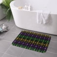 thumbnail image 6 of Kdxio Mardi Gra Geometric,16" x 24", Non-Slip Front Door Mats,Outdoor Welcome Mat Washable, 6 of 9