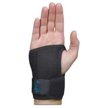 Med Spec GelFlex Wrist Support : Black Left Large 7 inch - 8 inch