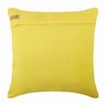thumbnail image 6 of The HomeCentric Cushion Covers Decorative Pillow Covers Pack of 2 20x20 inch (50x50 cm) Yellow Silk Throw Pillow Covers Handmade Pillow Covers Striped Throw Pillow Covers Style - Unfolding Yellow, 6 of 10