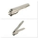 thumbnail image 5 of Cortauñas portátil de cabeza giratoria única de 1 Pc para mujeres y hombres en tono gris plateado, 5 of 6
