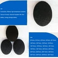thumbnail image 2 of Gamvdout 6pcs Round Graphite Electrode, Graphite Felt Sheet, Carbon Felt Conductive Carbon Fiber for Industry, GAJJBABOC-200*2MM, 2 of 6
