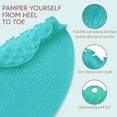 thumbnail image 3 of Shower Foot Scrubber Massager Cleaner for Shower Floor Foot Scrubber Mat with Non-Slip Suction Cups Improve Circulation Exfoliation  Massage Mat  Foot Cleanerand Reduce Feet Pain, 3 of 10