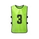 thumbnail image 5 of Chaleco 12 PCS Kid's Football Pinnies 2 colores Jerseys de fútbol de secado rápido Deportes juvenile Tomshoo Chaleco, 5 of 7