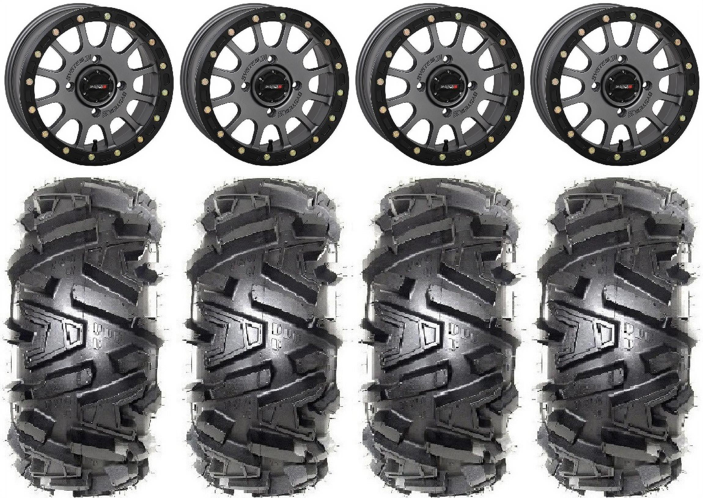 2 ATV Tires Pair of MotoSport EFX Moto MTC 30x10-16 6ply 