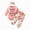 A90-Pink, variant on Ccpelsie Toddler Baby Girl Outfits Cute Ruffle Long Sleeve Toddler Fall Winter Clothes(Beige,6-9 Months)