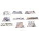 thumbnail image 1 of Uds. De concha de abulón, bloque de decoración para guitarra, diapasón, accesorios de Material de incrustación, 1 of 9