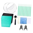 thumbnail image 3 of Milaget Trading Card Cleaning Kit Acrylic Plates with Roller Clips Restoration Tools, 3 of 9