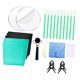 thumbnail image 3 of Kit de de tarjetas coleccionables para tarjetas deportivas: pinzas, alfombrillas con rodillo, kit de limpieza y herramientas, 3 of 9