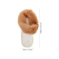 thumbnail image 2 of WHAMVOX 1 Paire de Sabots Amovibles Design Kaki Doublures en Fourrure Chaleur d'Hiver Activités Intérieures, 2 of 8