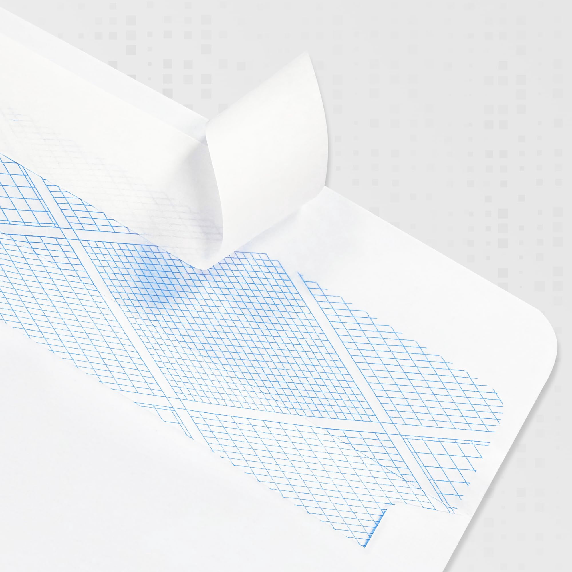 100PCS #10 Envelopes Letter Size Self-Seal Business Envelopes, No Window, Security Mailing Envelopes 4-1/8 x 9-1/2 Inch, White 24LB Paper